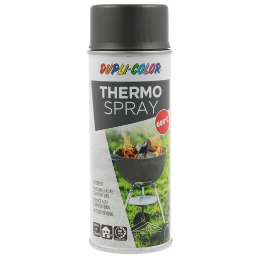 Dupli Color Email/Hammerschlag/Hitzefest 159107 Hitzefest grey 600°C 400 ml